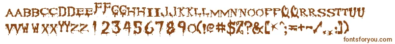 Corpse Font – Brown Fonts