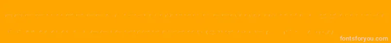 Agreloyinb1-Schriftart – Rosa Schriften auf orangefarbenem Hintergrund