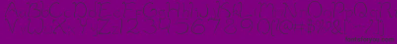 En savoir plus sur la police MaimelanieRegular Police MaimelanieRegular – polices noires sur fond violet