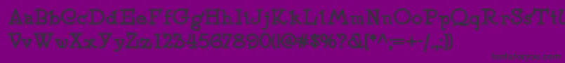 Speedballno2nf ffy Font – Black Fonts on Purple Background