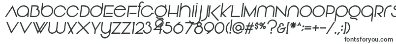 Шрифт Vonique92Italic – векторные шрифты