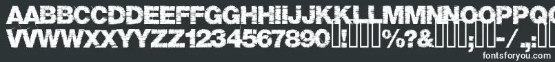 Base05 Font – White Fonts on Black Background