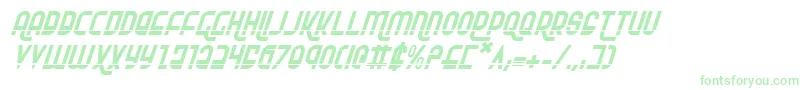 RokikierLaserItalic Font – Green Fonts