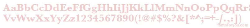 Urwbaskertextbolwid Font – Pink Fonts