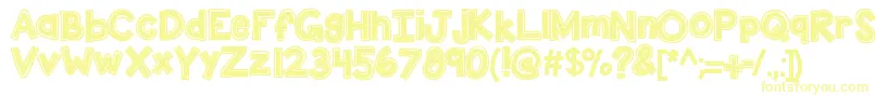 Kbdunktank Font – Yellow Fonts