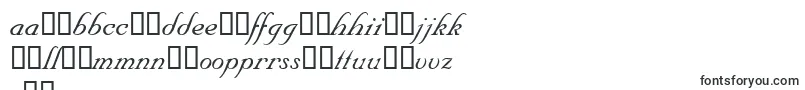 NupalscriptdbItalic-Schriftart – lettische Schriften