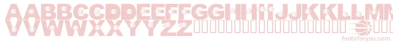 LmsJustALittlePacersFan-Schriftart – Rosa Schriften