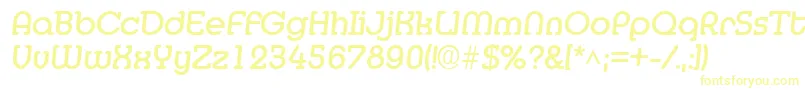 MedflyBold Font – Yellow Fonts