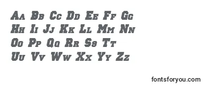 LettermansolidItalic Font