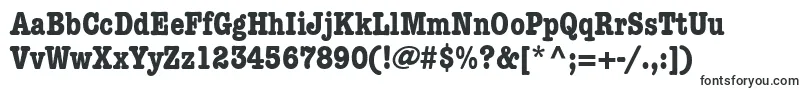 KeyboardCondensedSsiBoldCondensed Font – Typography Fonts