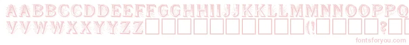 SeymourRegular Font – Pink Fonts on White Background