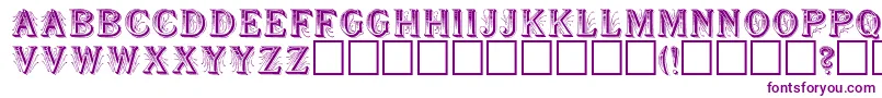 SeymourRegular Font – Purple Fonts on White Background