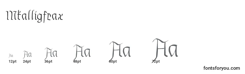 Mkalligfrax Font Sizes