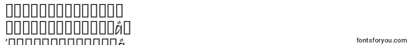 フォントSchnitzll – 中国の文字（簡体字）