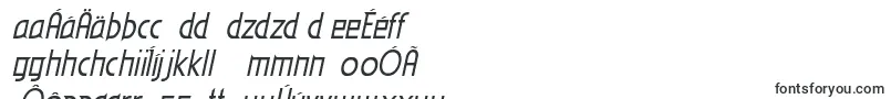 Шрифт EdenMillsItalic – словацкие шрифты