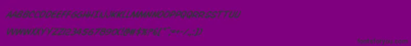 Overstreetbiblesuper Font – Black Fonts on Purple Background