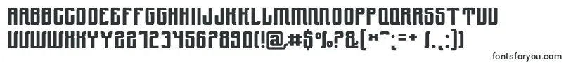 Шрифт Yndu – шрифты для вывесок