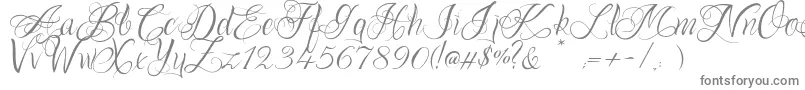 OnechancescriptRegular Font – Gray Fonts