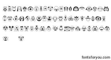 FuenteRegularmup font – Fonts Faces
