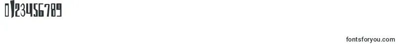 Reckoning-Schriftart – Schriften für Zahlen und Nummern