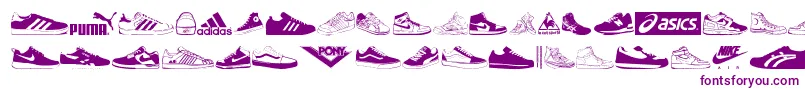 More about Sneakers Font Sneakers Font – Purple Fonts on White Background
