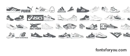 Sneakers-fontti