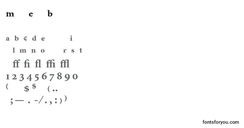 Czcionka MinionExpertBold – alfabet, cyfry, specjalne znaki