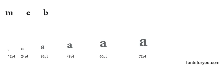 MinionExpertBold Font Sizes