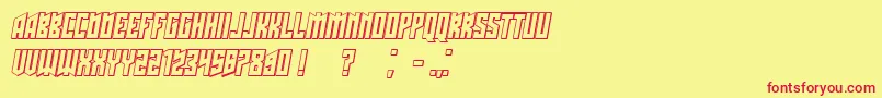 Más sobre la fuente Schwachsinn3DItalic fuente Schwachsinn3DItalic – Fuentes Rojas Sobre Fondo Amarillo