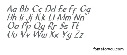 Обзор шрифта Gypsyroadci