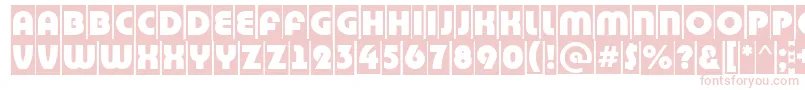 BighaustitulcmRegular Font – Pink Fonts on White Background