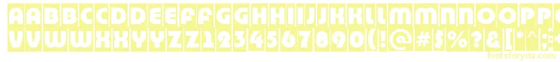 BighaustitulcmRegular Font – Yellow Fonts