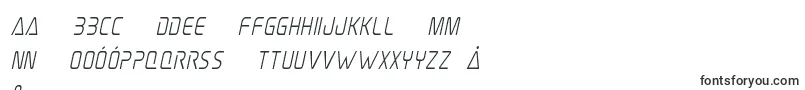 Elitedangersemiboldcondital Font – Polish Fonts