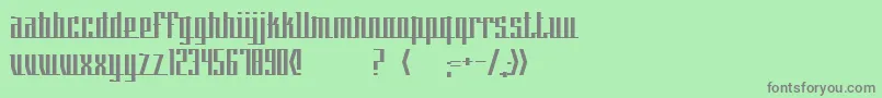 Подробнее о шрифте SkewIt Шрифт SkewIt – серые шрифты на зелёном фоне