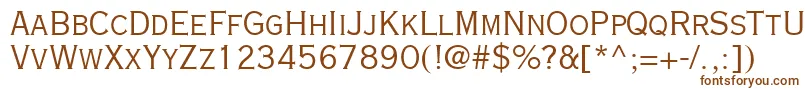 Подробнее о шрифте CopperplateGothicLtTwentyNineAb Шрифт CopperplateGothicLtTwentyNineAb – коричневые шрифты