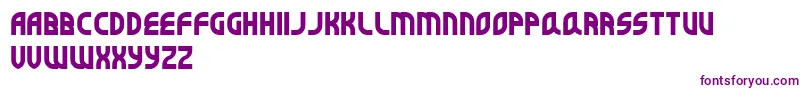 Superbefok Font – Purple Fonts on White Background