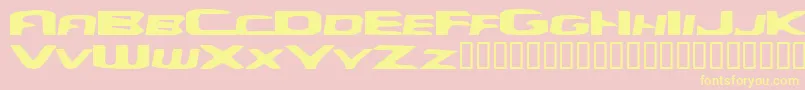 Weitere Informationen zur YellowDog-Schriftart YellowDog-Schriftart – Gelbe Schriften auf rosa Hintergrund