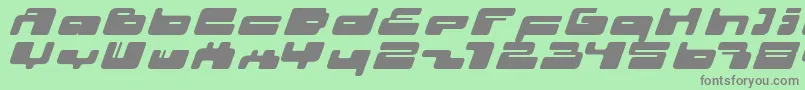 fuente 02.10ItalFenotype – Fuentes Grises Sobre Fondo Verde