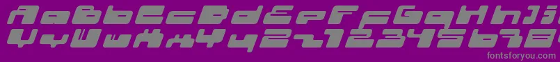 02.10ItalFenotype Font – Gray Fonts on Purple Background