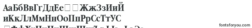 GaramondNarrowBold-fontti – venäjän fontit