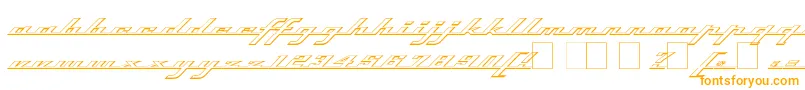 Topso ffy Font – Orange Fonts on White Background