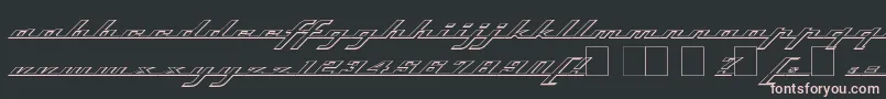 Topso ffy Font – Pink Fonts on Black Background