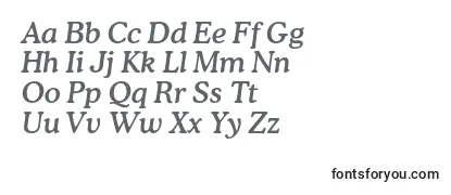 CoopermediumcbtItalic Font