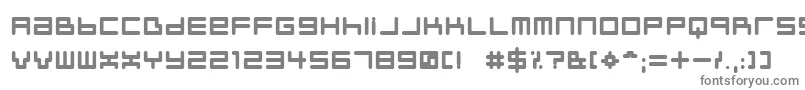 NeustyleBold-Schriftart – Graue Schriften auf weißem Hintergrund