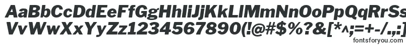 Шрифт LibrefranklinBlackitalic – TTF шрифты