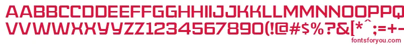 AmericanCaptainPatrius02Fre Font – Red Fonts on White Background
