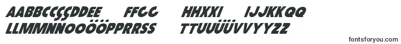 Шрифт GovernorItalic – азербайджанские шрифты