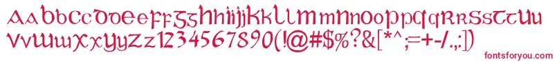 CelticGaelige Font – Red Fonts