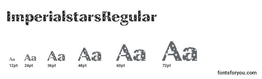 ImperialstarsRegular Font Sizes