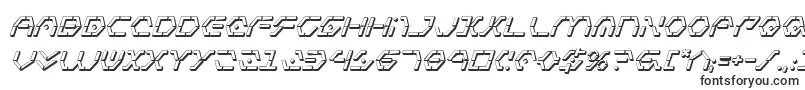 ZetaSentry3DItalic Font – 3D Fonts